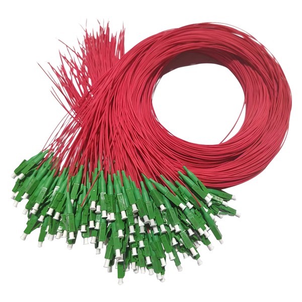 LC APC Fiber Optic Pigtail สายไฟเบอร์ออฟติกพิกเทล
